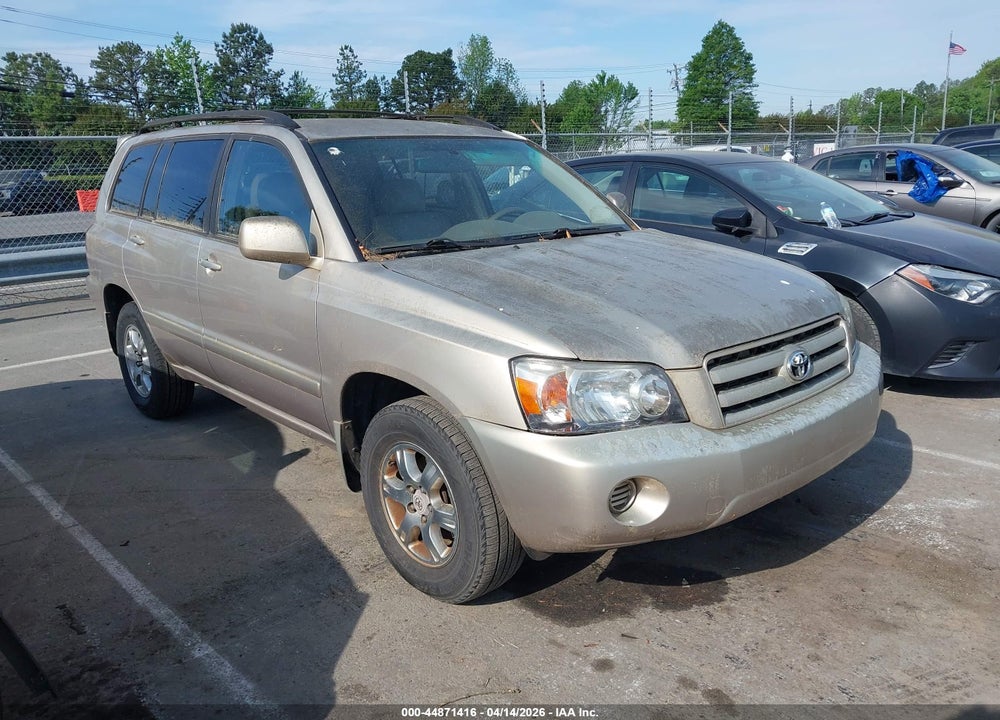 2004 TOYOTA HIGHLANDER V6 VIN: JTEGP21A240020510