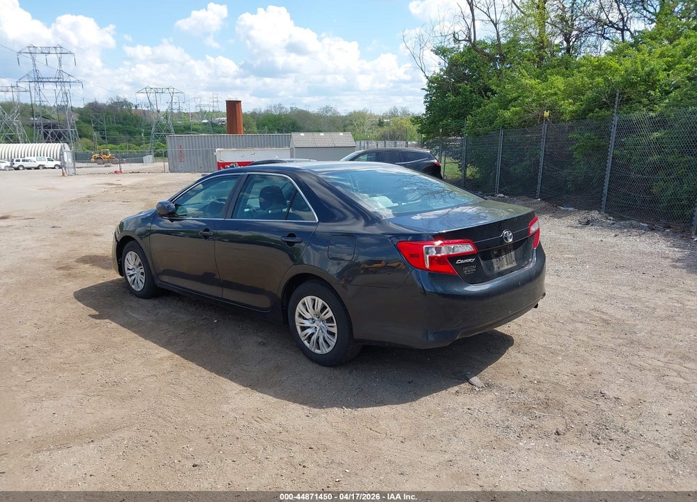2013 TOYOTA CAMRY L VIN: 4T1BF1FK2DU717838