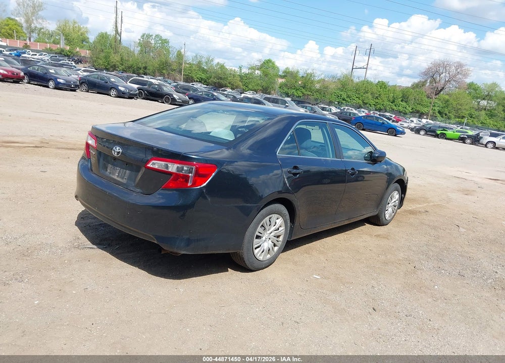 2013 TOYOTA CAMRY L VIN: 4T1BF1FK2DU717838