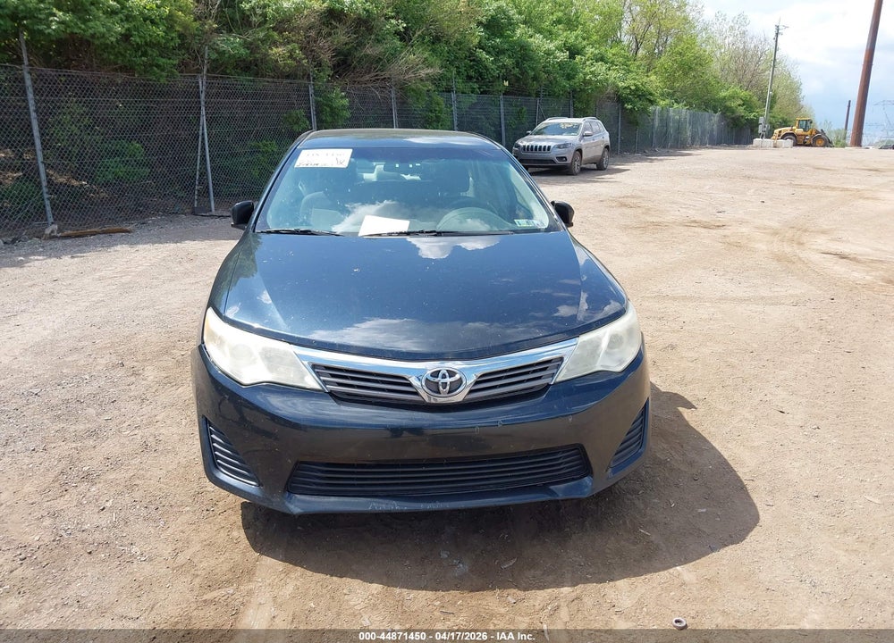 2013 TOYOTA CAMRY L VIN: 4T1BF1FK2DU717838