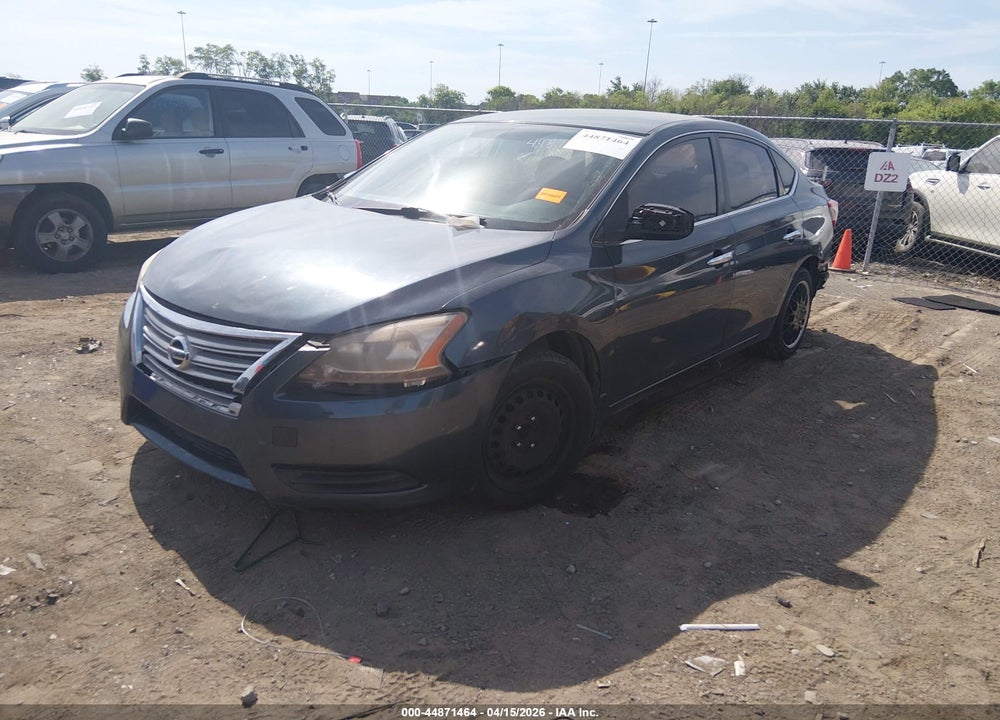 2013 NISSAN SENTRA SV VIN: 3N1AB7AP3DL700187