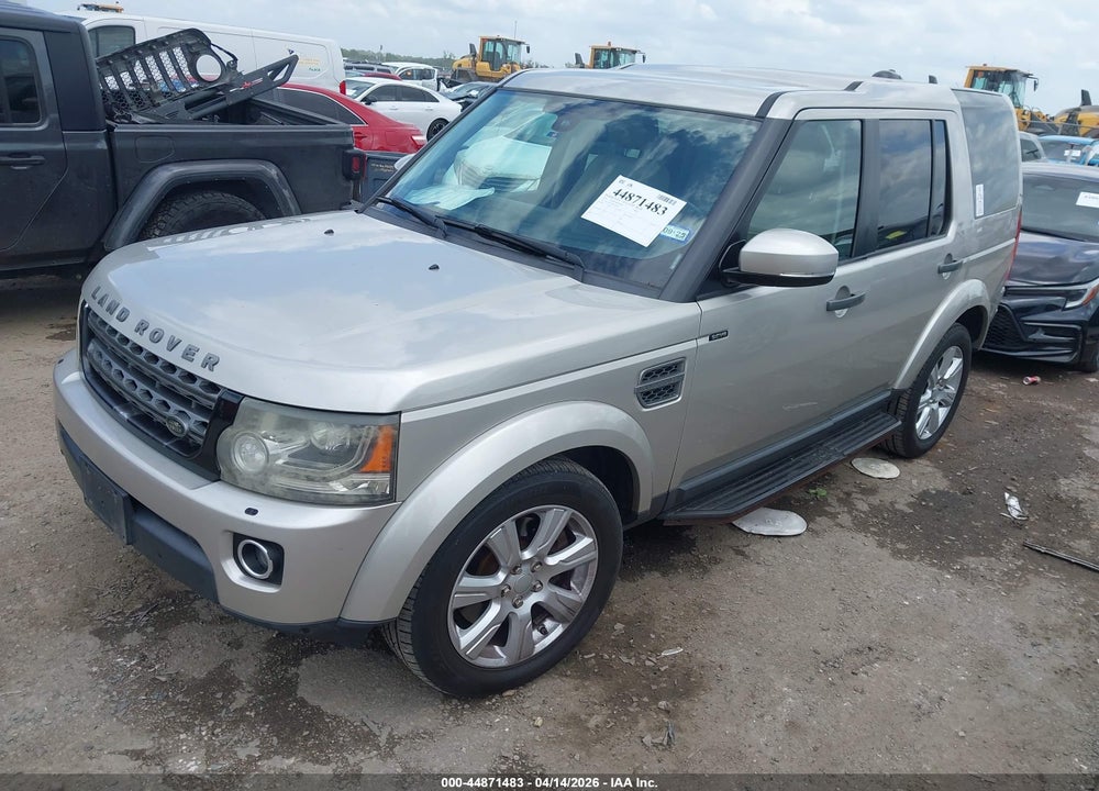 2016 LAND ROVER LR4 VIN: SALAG2V61GA805916
