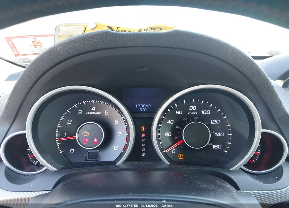 2012 ACURA TL 3.7 VIN: 19UUA9F5XCA000271