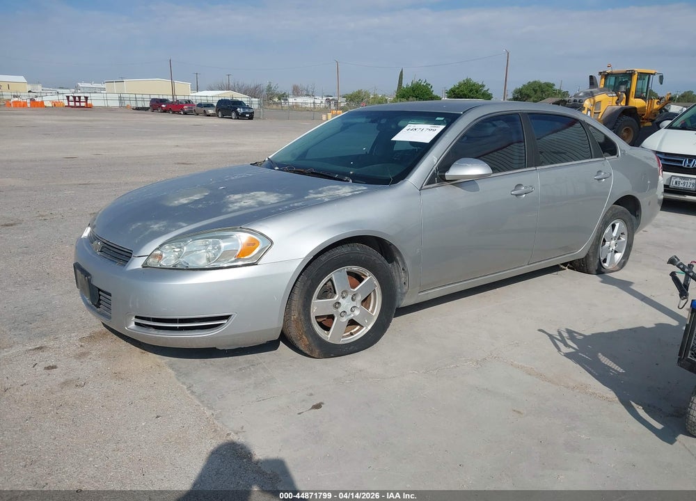 2008 CHEVROLET IMPALA LT VIN: 2G1WT58K581215757