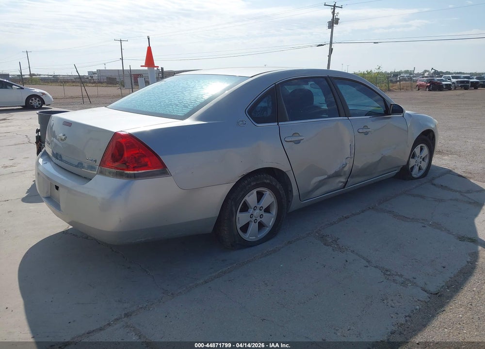 2008 CHEVROLET IMPALA LT VIN: 2G1WT58K581215757