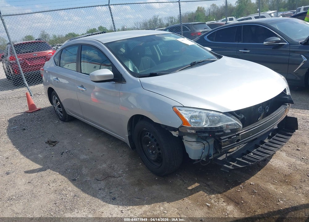 2014 NISSAN SENTRA FE+ S/FE+ SV/S/SL/SR/SV VIN: 3N1AB7AP7EL667373