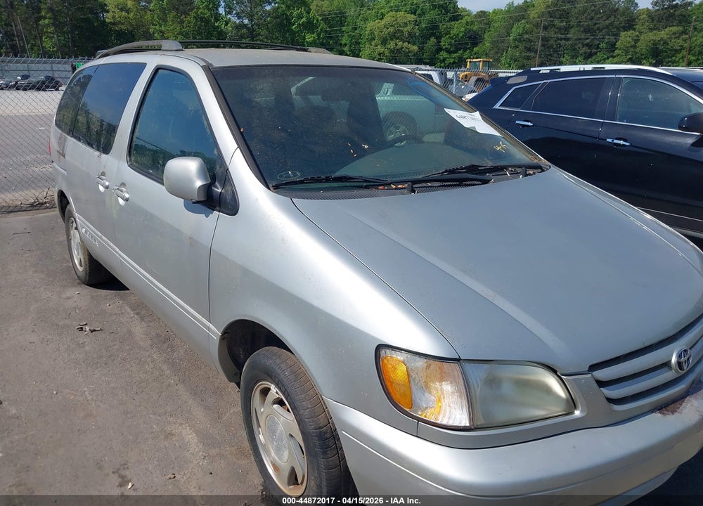 2002 TOYOTA SIENNA LE VIN: 4T3ZF13C72U421245