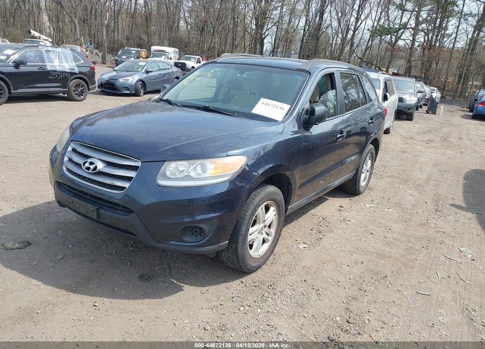 2012 HYUNDAI SANTA FE GLS VIN: 5XYZGDAB0CG100611