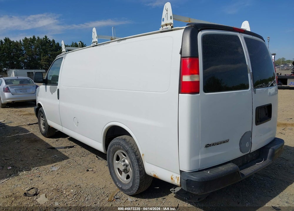 2008 CHEVROLET EXPRESS WORK VAN VIN: 1GCFG15X381132774
