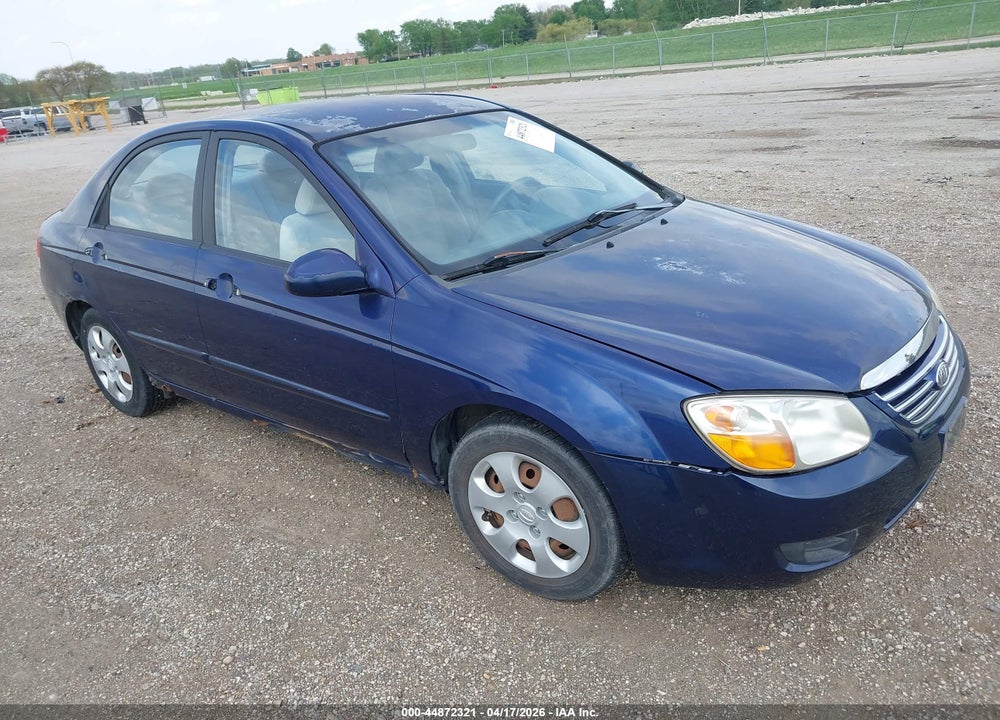 2007 KIA SPECTRA EX VIN: KNAFE121075461555