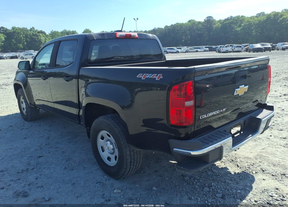 2017 CHEVROLET COLORADO WT VIN: 1GCGTBEN8H1232387