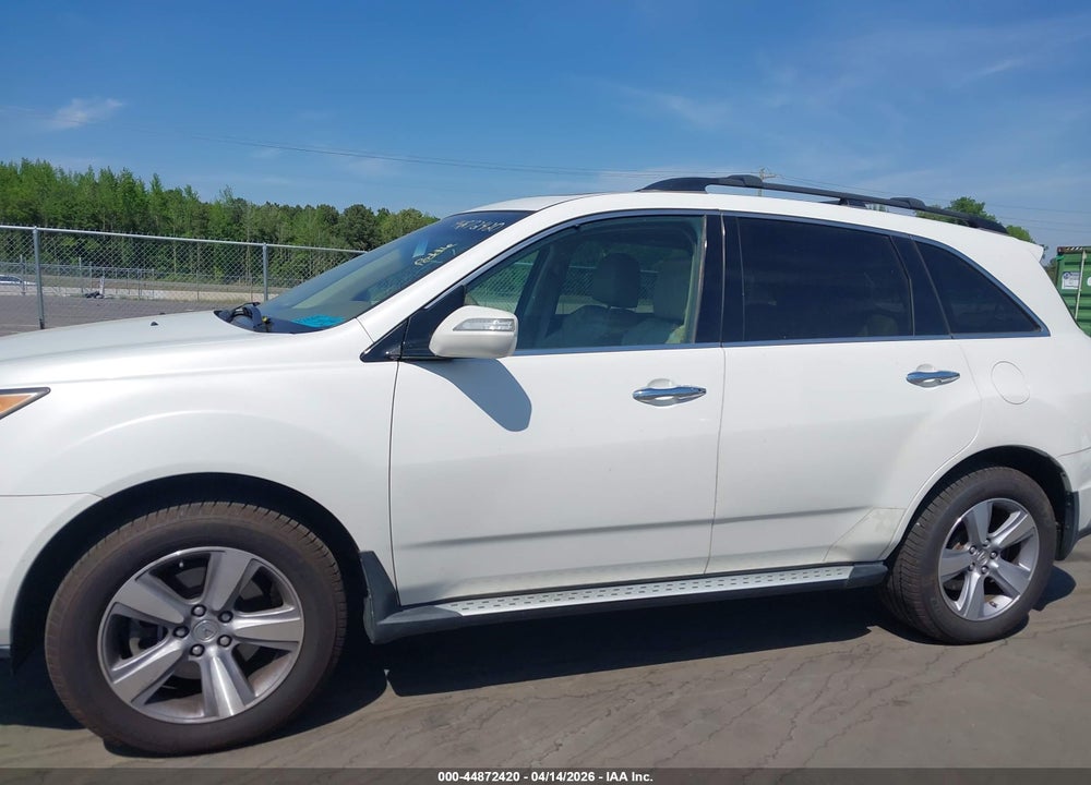 2012 ACURA MDX TECHNOLOGY PACKAGE VIN: 2HNYD2H36CH510767