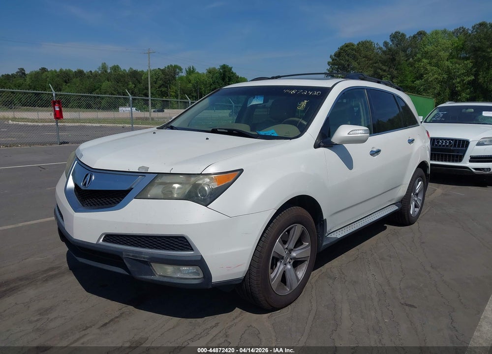 2012 ACURA MDX TECHNOLOGY PACKAGE VIN: 2HNYD2H36CH510767