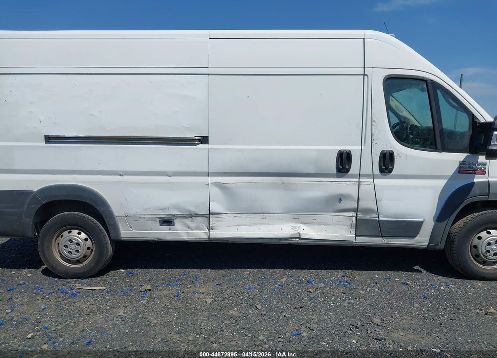 2017 RAM PROMASTER 2500 HIGH ROOF 159 WB VIN: 3C6TRVDG1HE542225