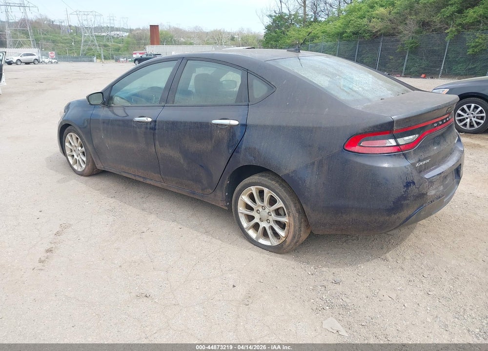 2013 DODGE DART LIMITED VIN: 1C3CDFCA0DD167888