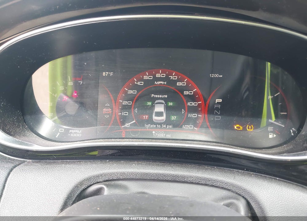 2013 DODGE DART LIMITED VIN: 1C3CDFCA0DD167888