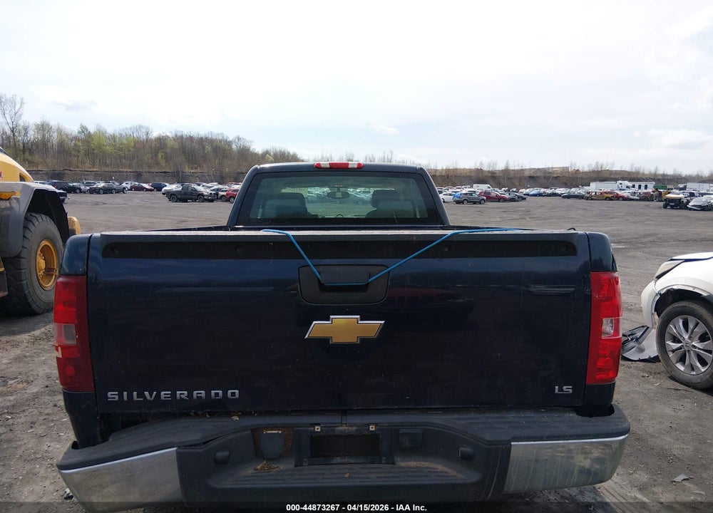 2007 CHEVROLET SILVERADO 1500 WORK TRUCK VIN: 1GCEK19J47E593277