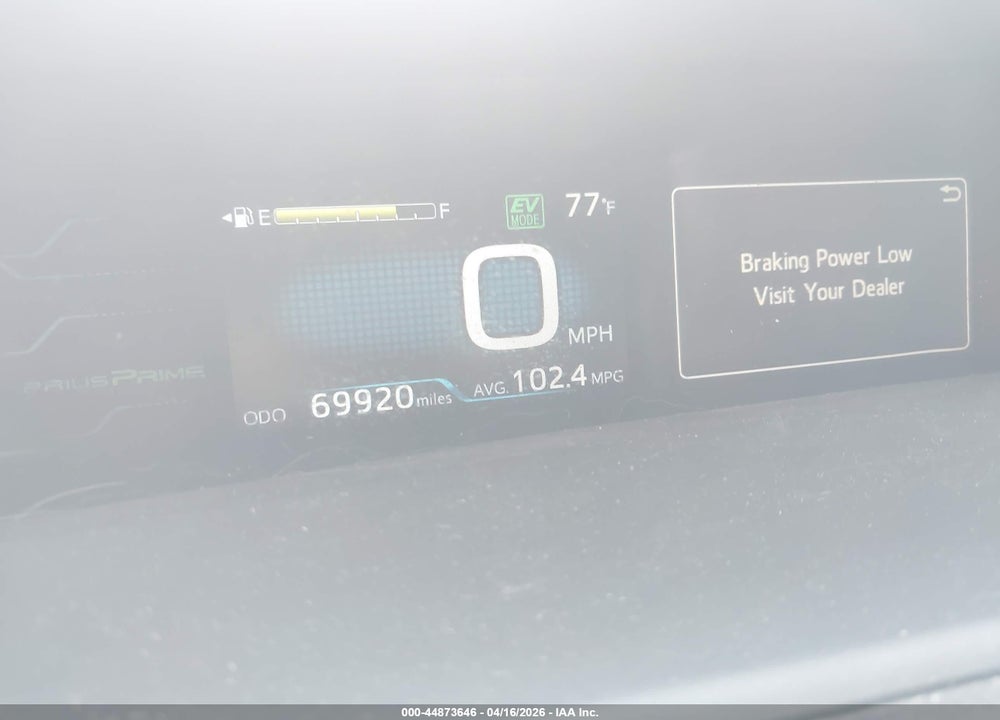 2017 TOYOTA PRIUS PRIME PREMIUM VIN: JTDKARFP8H3003849