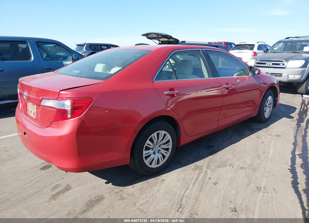 2012 TOYOTA CAMRY L VIN: 4T1BF1FK7CU523420