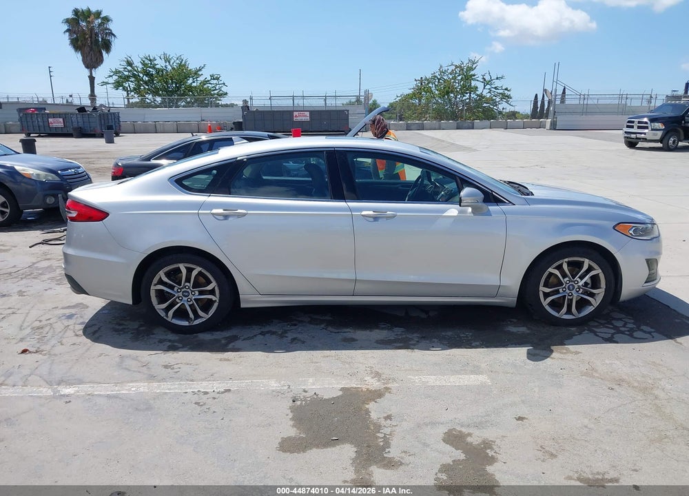 2019 FORD FUSION SEL VIN: 3FA6P0CD4KR260592