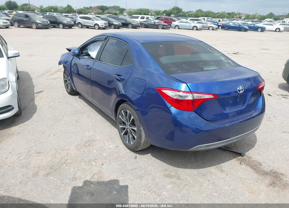 2014 TOYOTA COROLLA LE VIN: 5YFBURHE2EP077256