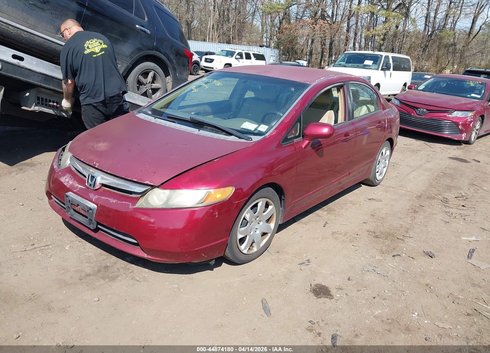 2007 HONDA CIVIC LX VIN: 2HGFA16537H506686