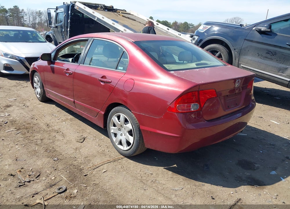 2007 HONDA CIVIC LX VIN: 2HGFA16537H506686