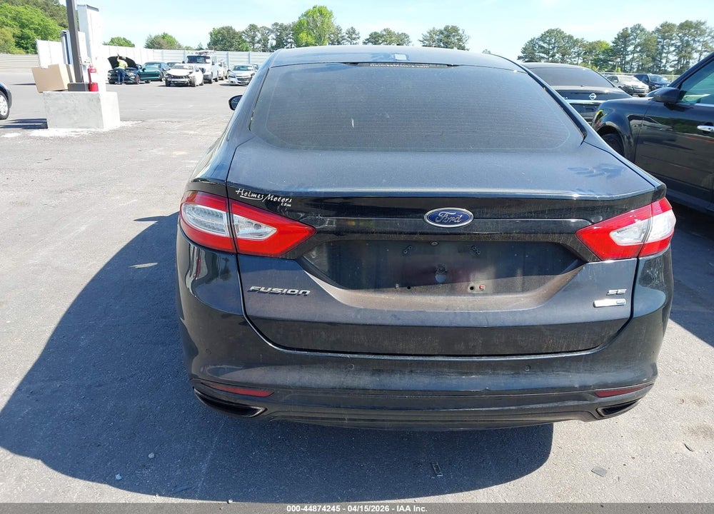 2016 FORD FUSION SE VIN: 3FA6P0T96GR292740