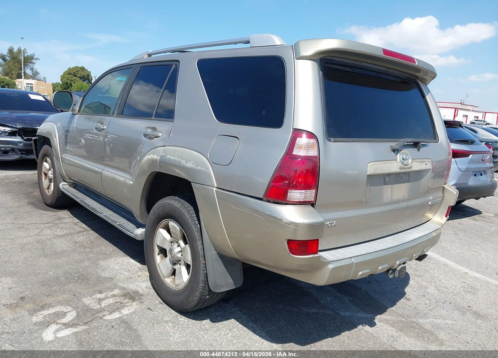 2003 TOYOTA 4RUNNER LIMITED V6 VIN: JTEZU17R130001485