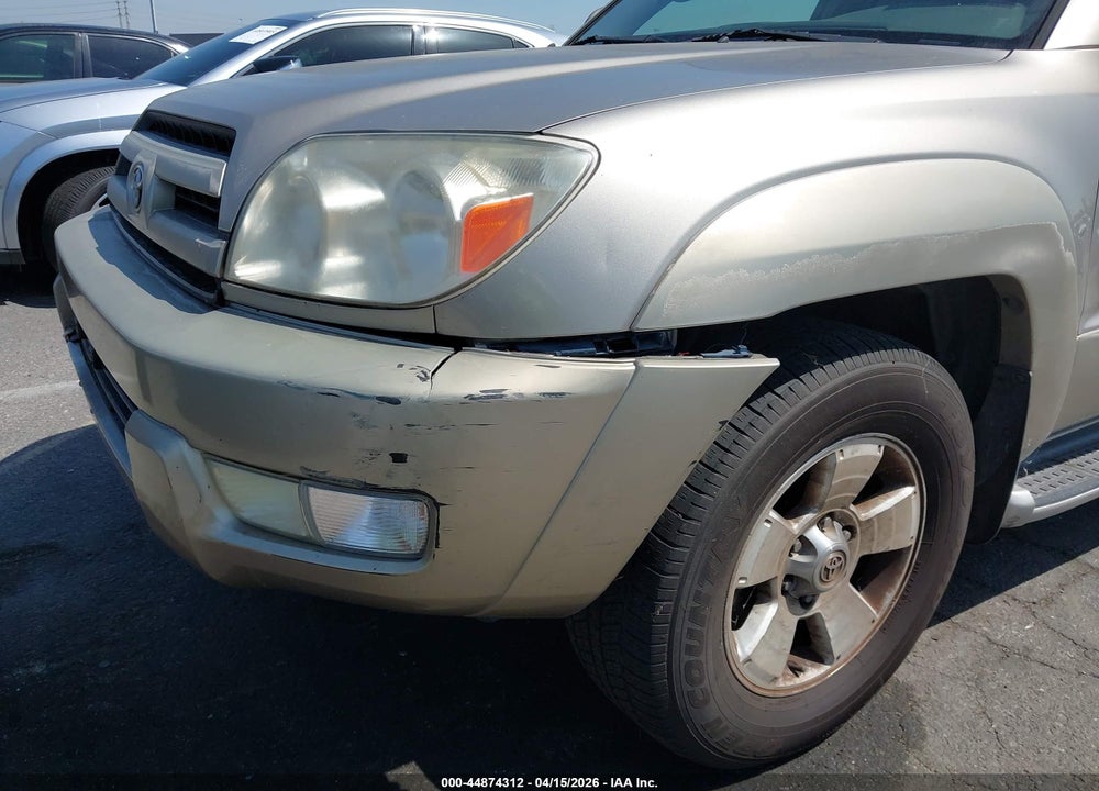 2003 TOYOTA 4RUNNER LIMITED V6 VIN: JTEZU17R130001485