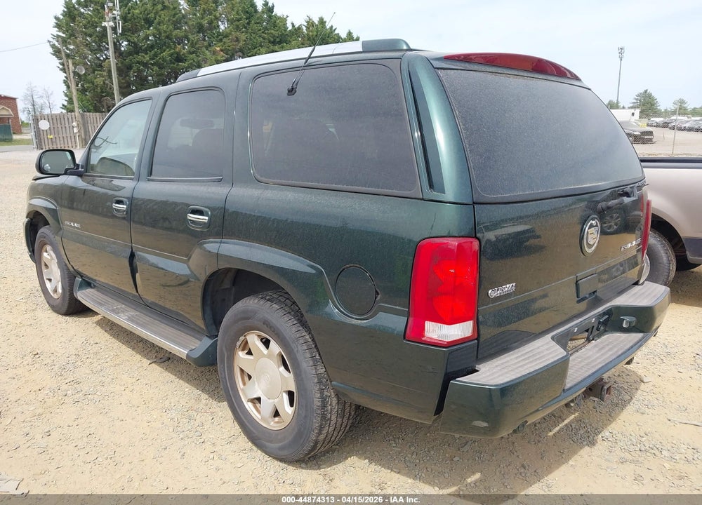 2002 CADILLAC ESCALADE STANDARD VIN: 1GYEK63NX2R108127