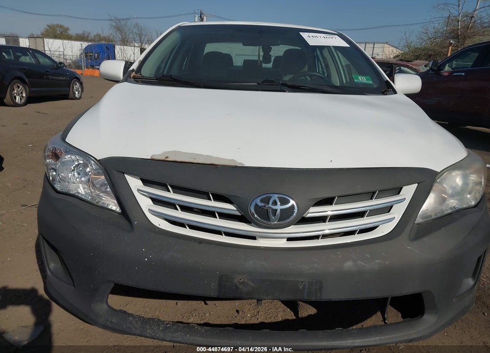 2013 TOYOTA COROLLA LE VIN: 2T1BU4EE2DC963471