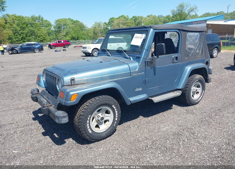 1999 JEEP WRANGLER SE VIN: 1J4FY29P2XP482951