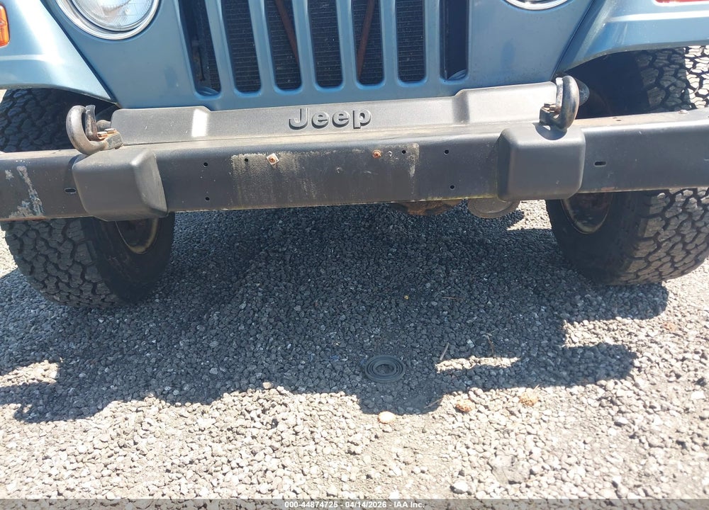 1999 JEEP WRANGLER SE VIN: 1J4FY29P2XP482951