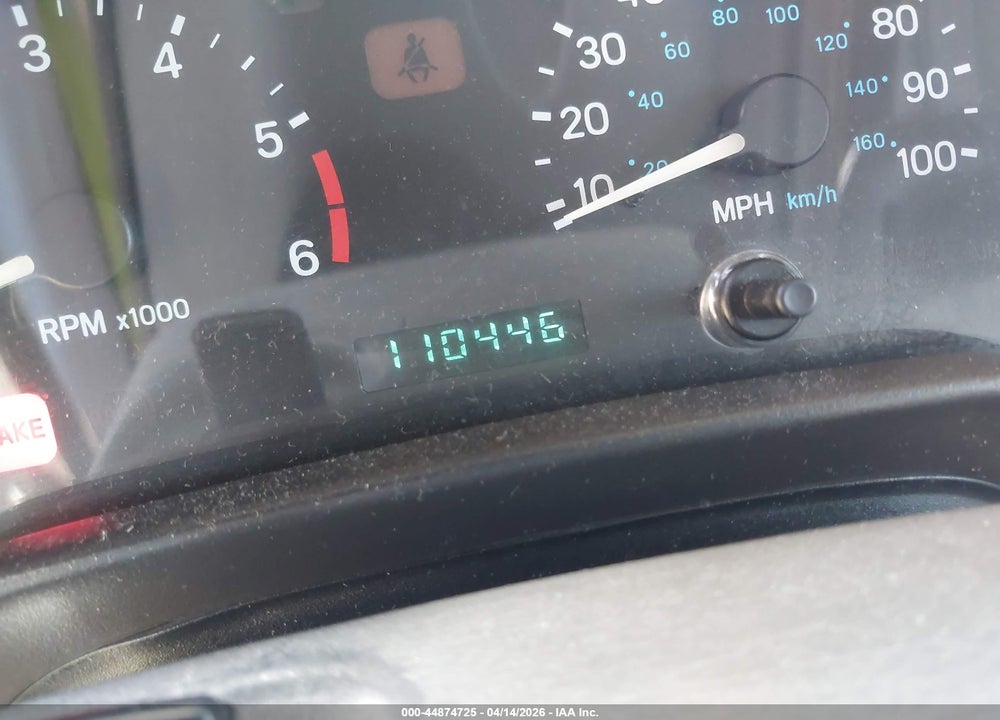 1999 JEEP WRANGLER SE VIN: 1J4FY29P2XP482951