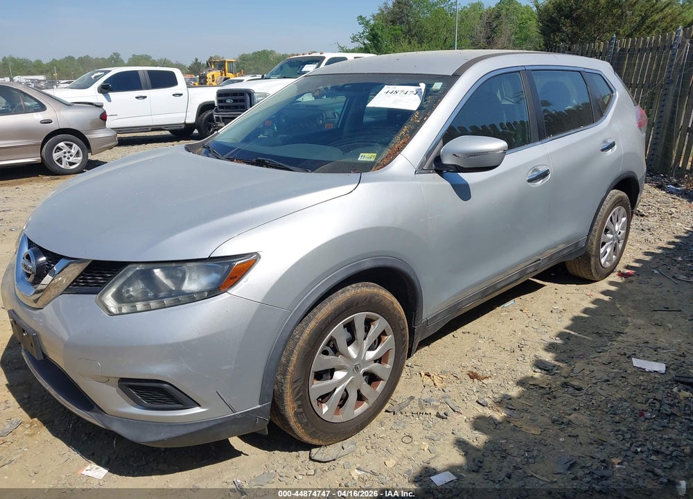 2014 NISSAN ROGUE S VIN: 5N1AT2MVXEC762119