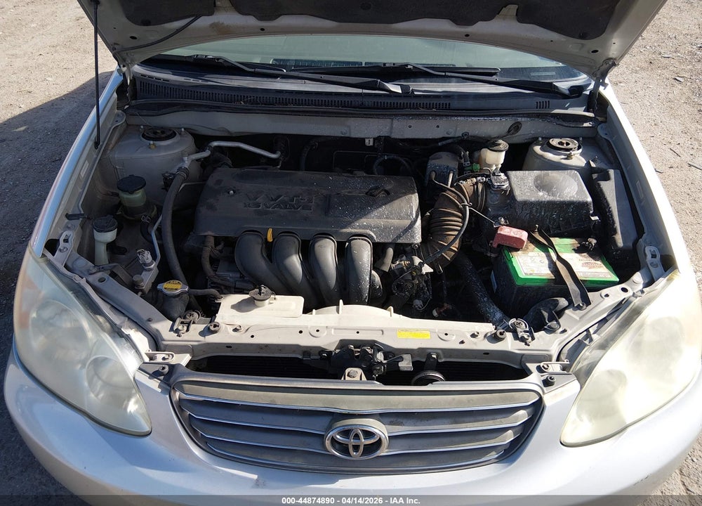 2003 TOYOTA COROLLA LE VIN: JTDBR32E830037035