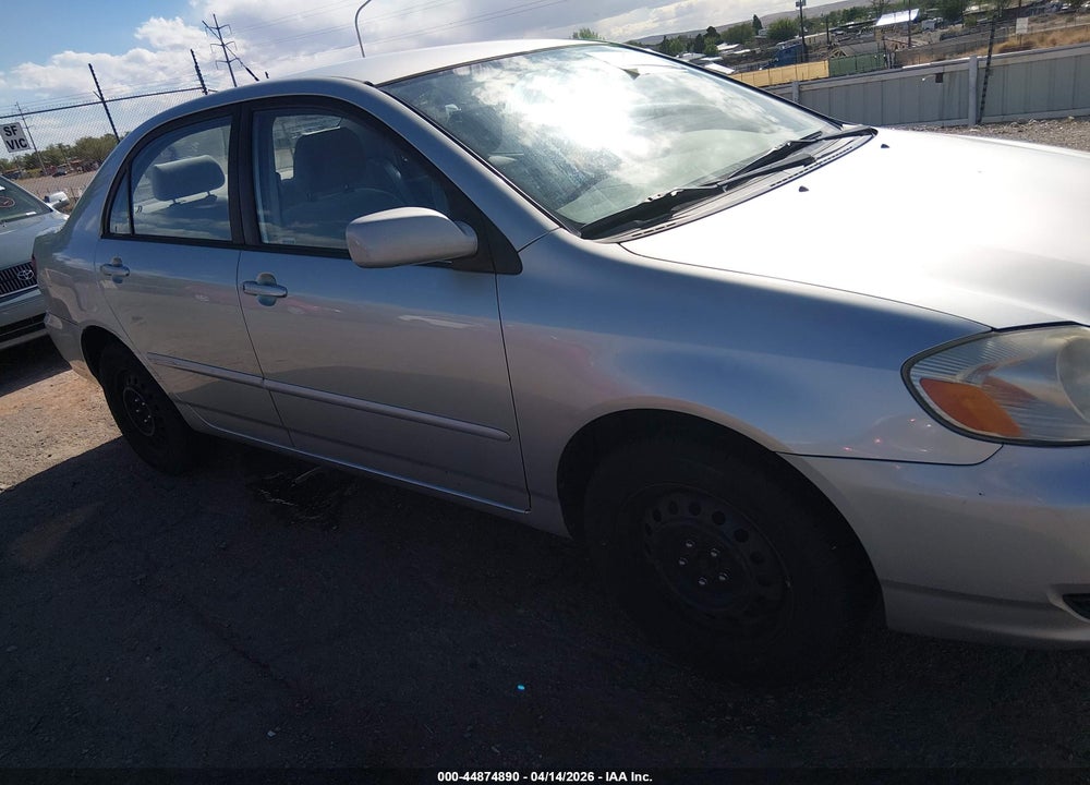 2003 TOYOTA COROLLA LE VIN: JTDBR32E830037035