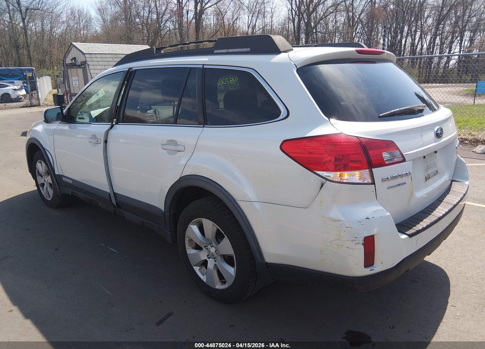 2011 SUBARU OUTBACK 2.5I PREMIUM VIN: 4S4BRBCC3B3347562