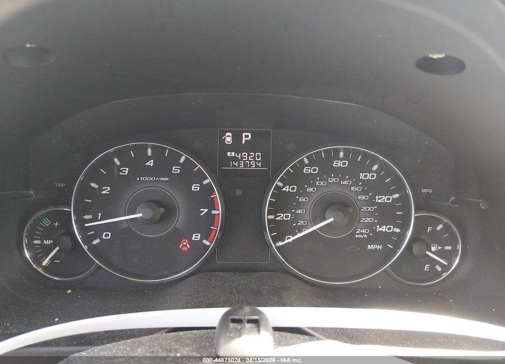 2011 SUBARU OUTBACK 2.5I PREMIUM VIN: 4S4BRBCC3B3347562