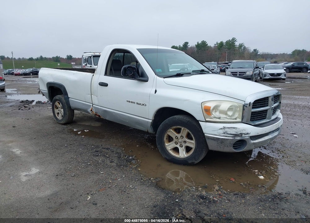 2007 DODGE RAM 1500 SLT VIN: 1D7HA16N87J580164