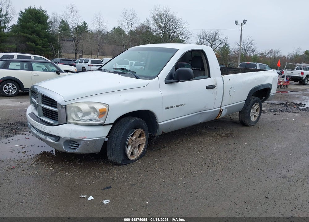 2007 DODGE RAM 1500 SLT VIN: 1D7HA16N87J580164