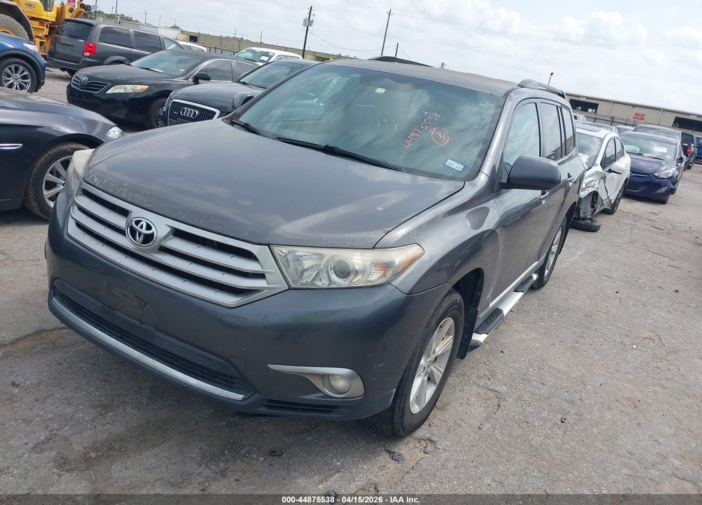 2012 TOYOTA HIGHLANDER VIN: 5TDZA3EH5CS025885