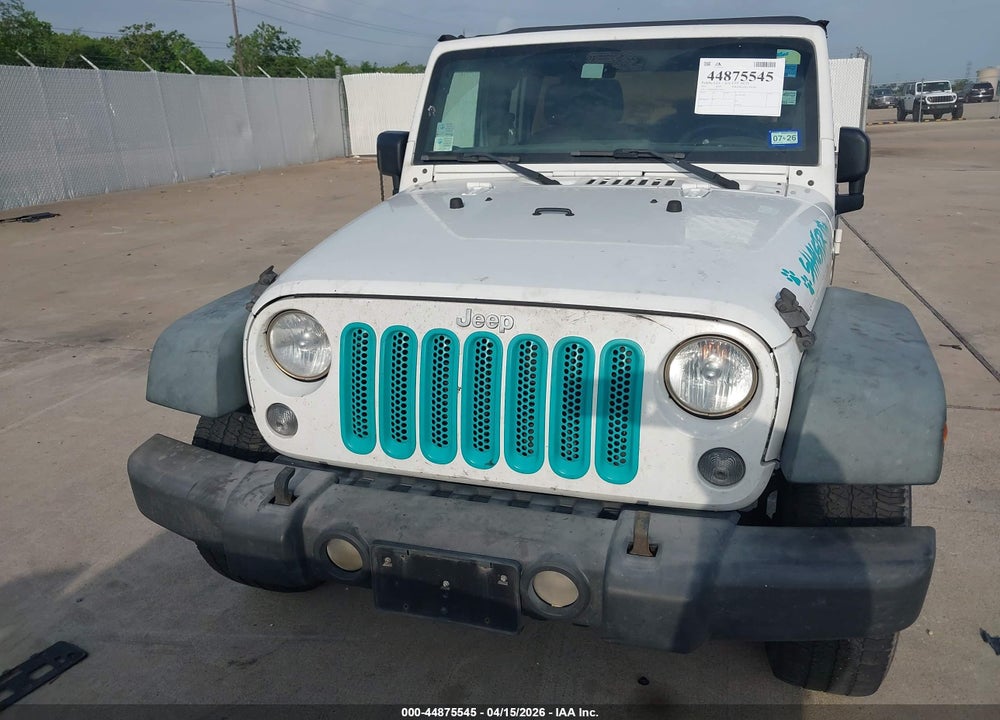 2015 JEEP WRANGLER UNLIMITED SPORT VIN: 1C4BJWDG8FL730181