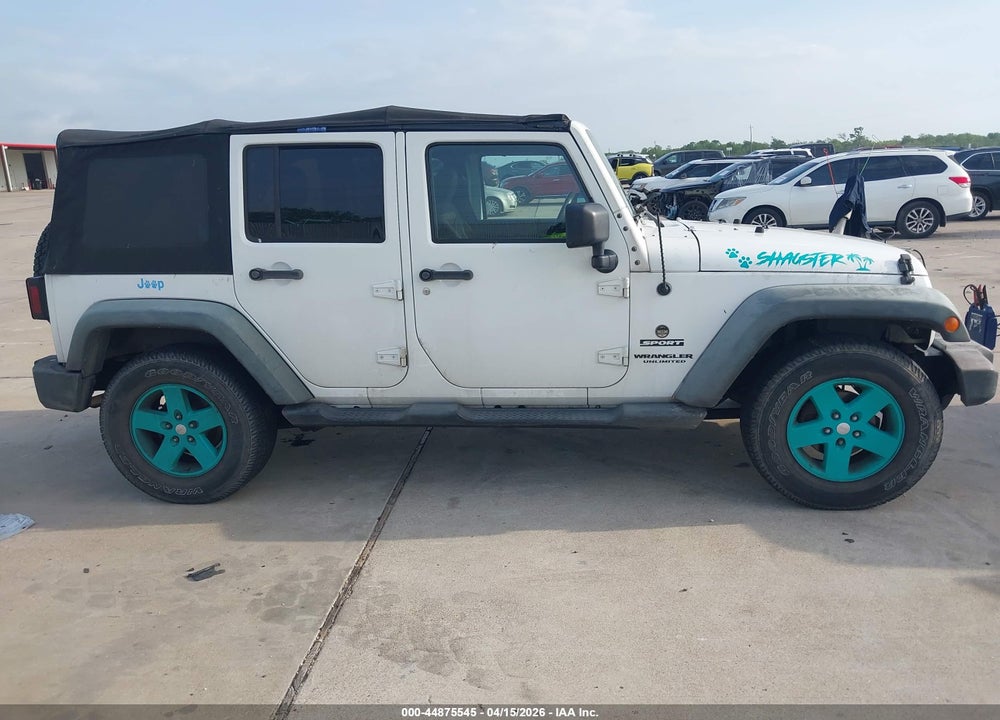 2015 JEEP WRANGLER UNLIMITED SPORT VIN: 1C4BJWDG8FL730181