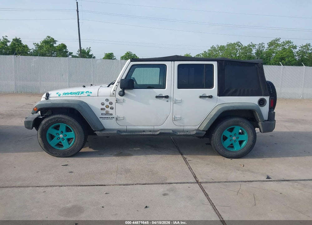 2015 JEEP WRANGLER UNLIMITED SPORT VIN: 1C4BJWDG8FL730181
