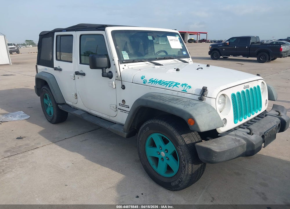 2015 JEEP WRANGLER UNLIMITED SPORT VIN: 1C4BJWDG8FL730181