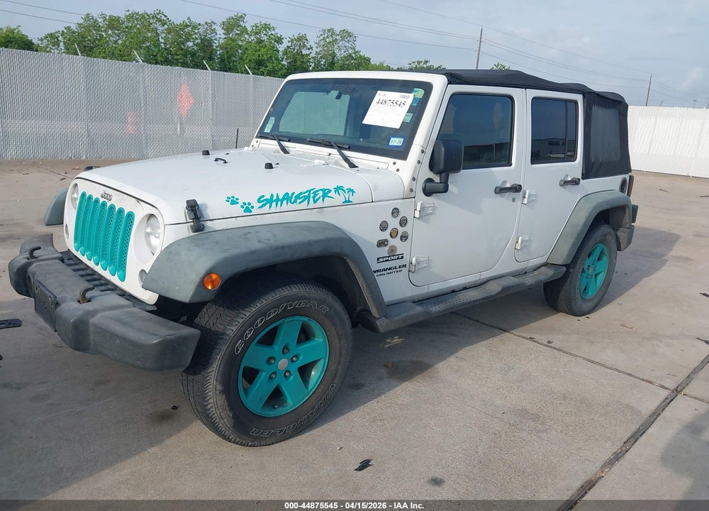 2015 JEEP WRANGLER UNLIMITED SPORT VIN: 1C4BJWDG8FL730181