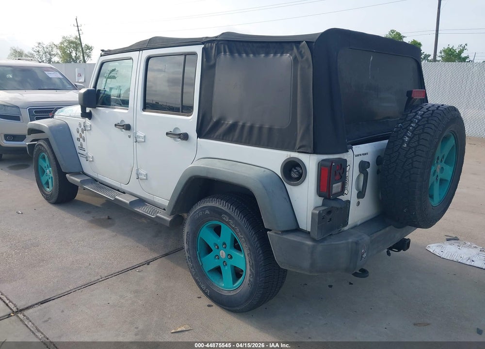 2015 JEEP WRANGLER UNLIMITED SPORT VIN: 1C4BJWDG8FL730181