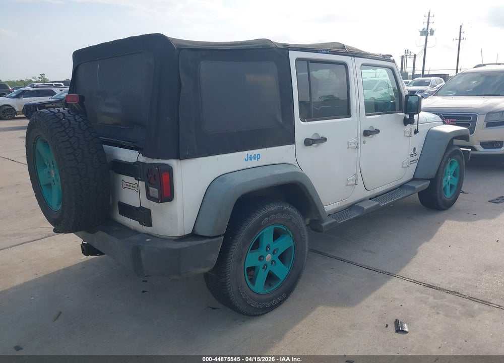 2015 JEEP WRANGLER UNLIMITED SPORT VIN: 1C4BJWDG8FL730181